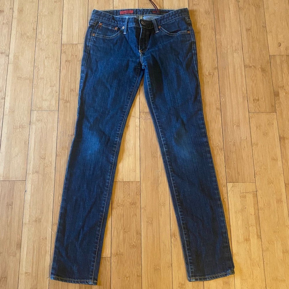 AG Adriano Goldschmied Women's The Stilt Blue Jeans